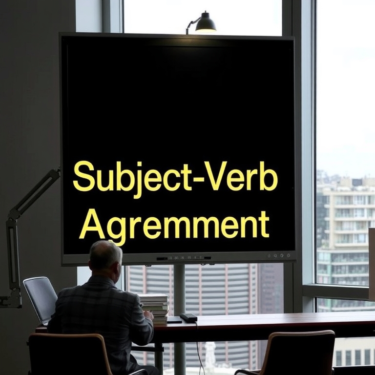 Subject-Verb Agreement