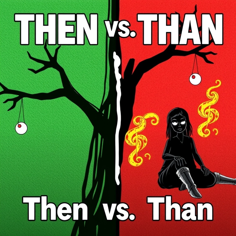 Then vs. Than