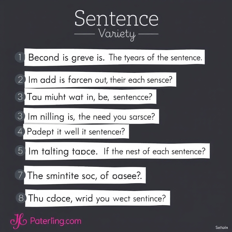Sentence Variety