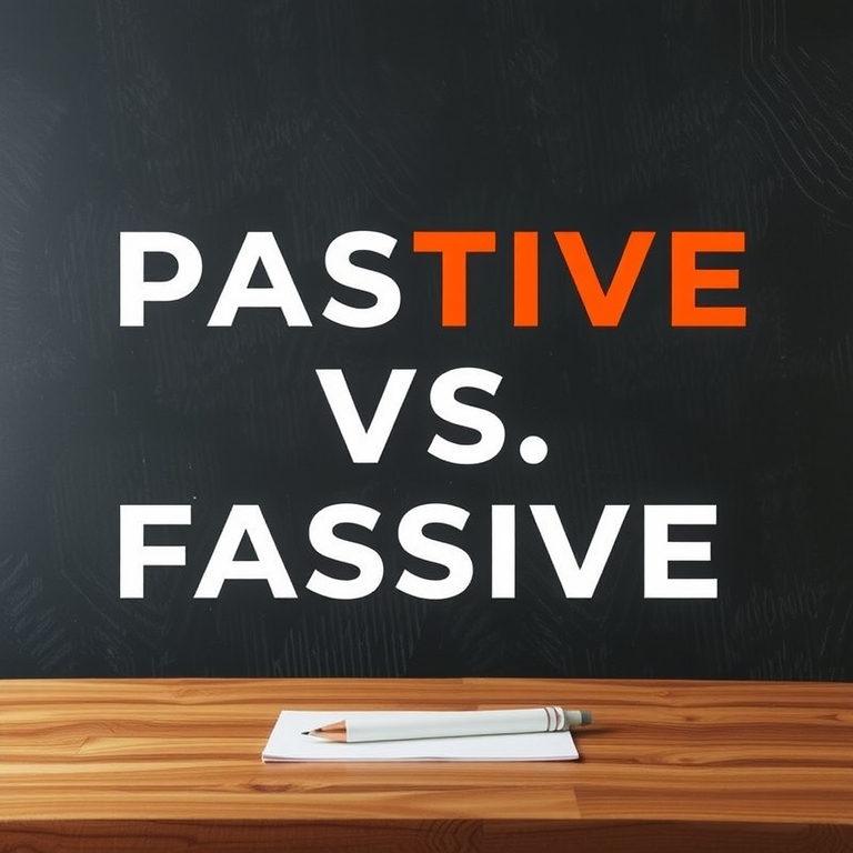 Active vs. Passive Voice