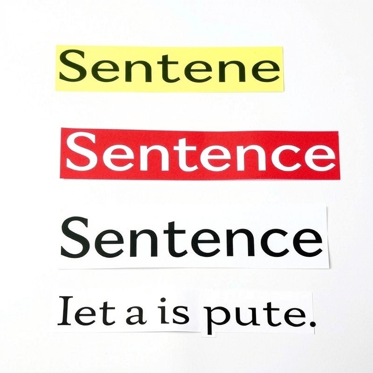 Sentence Variety